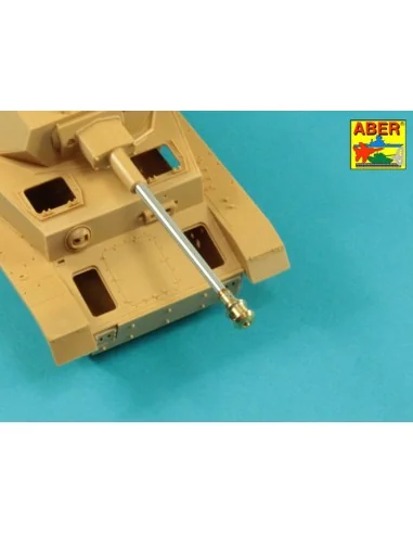 Germ.75mm barrel for KwK40L/48 with late model muzzle brake for Pz....