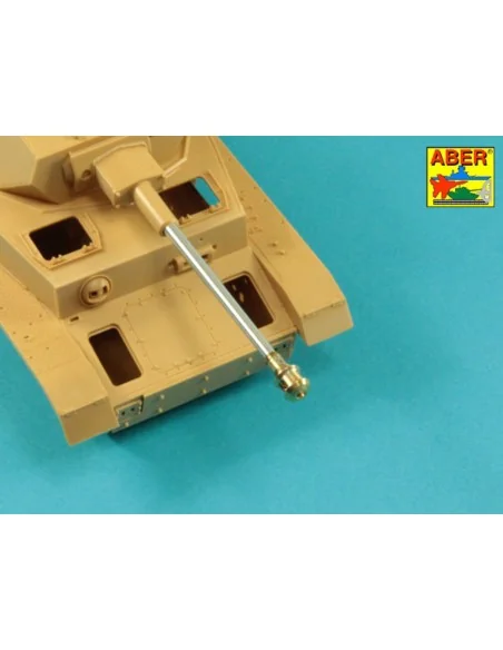 Germ.75mm barrel for KwK40L/48 with late model muzzle brake for Pz....