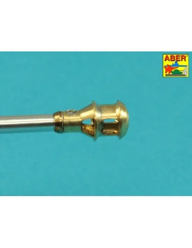 Germ.75mm barrel for KwK40L/48 with late model muzzle brake for Pz....