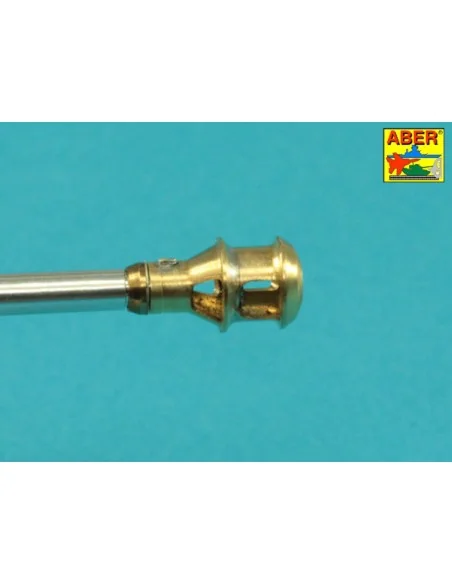 Germ.75mm barrel for KwK40L/48 with late model muzzle brake for Pz....