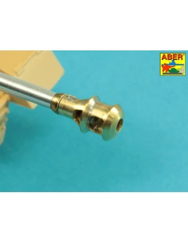 Germ.75mm barrel for KwK40L/48 with late model muzzle brake for Pz....