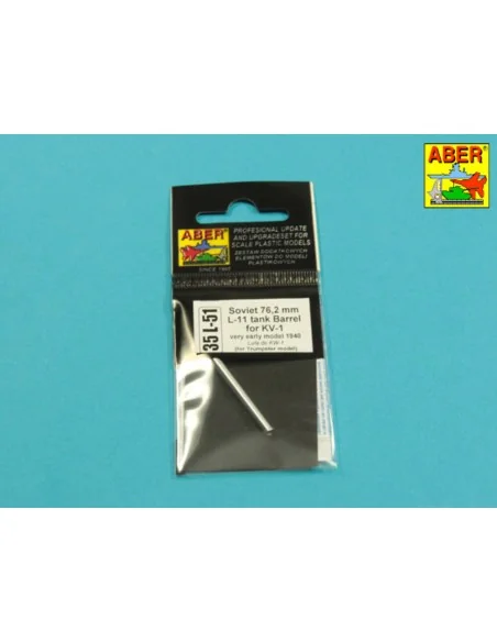 Soviet 76, 2mm L-11 tank barrel for KV-1, 1/35 - Aber Models 35 L-051