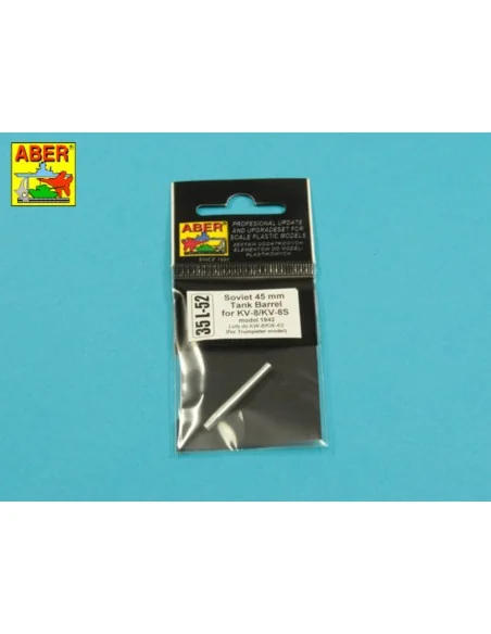 [NO_DESC] Soviet 45mm Tank Barrel For KV-8/KV-8S, 1/35 - Aber Model...