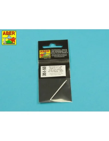 3, 7cm KwK A7 L/42 tank gun barrel for Pz.Kpfw.38(t), 1/35 - Aber M...