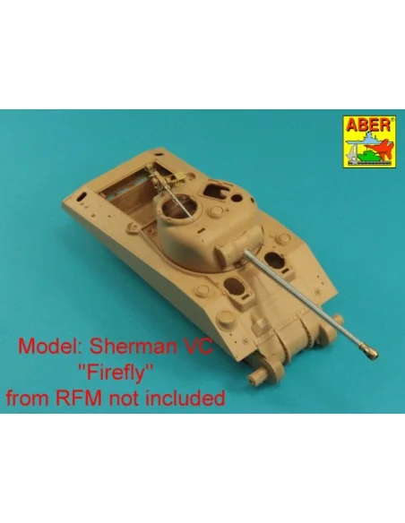 Tank Gun Barrel for British Sherma VC “Firefly”, 1/35 - Aber Models...