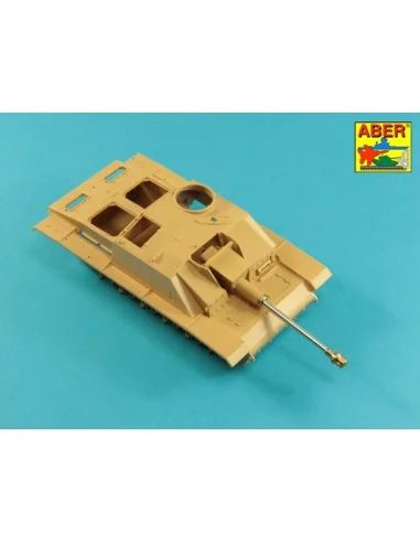 German StuK.40 L/48 7, 5cm barrel with early model muzzle brake for...