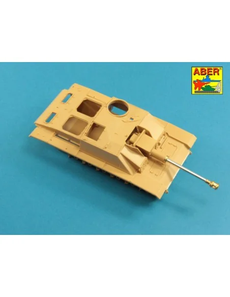 German StuK.40 L/48 7, 5 cm Barrel with middle muzzle brake for Stu...