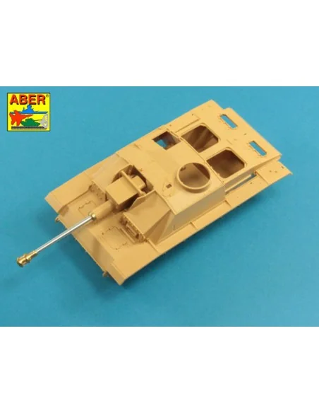 German StuK.40 L/48 7, 5 cm Barrel with middle muzzle brake for Stu...