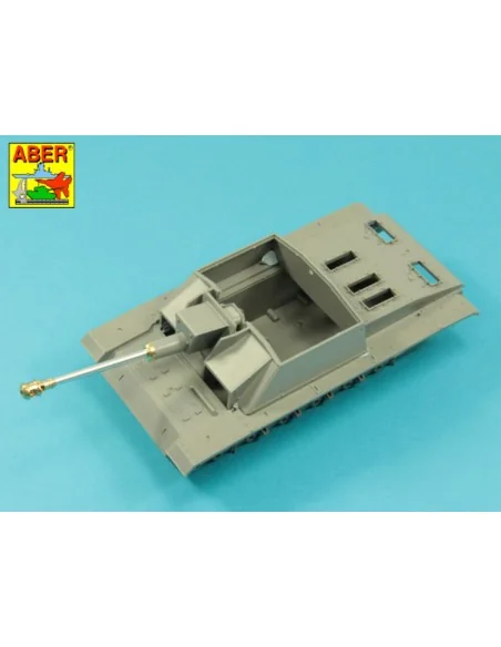 German StuK.40 L/48 7, 5 cm Barrel with middle muzzle brake for Stu...