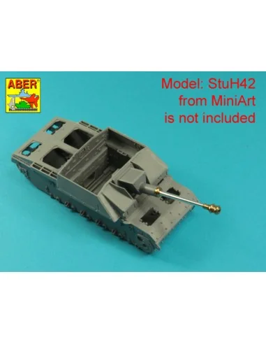 German StuK.40 L/48 7, 5 cm Barrel with middle muzzle brake for Stu...