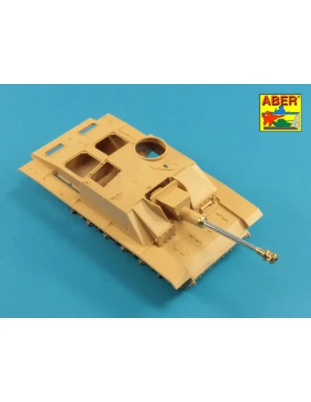 German StuK.40 L/48 7, 5 cm Barrel with late muzzle brake for Stug....