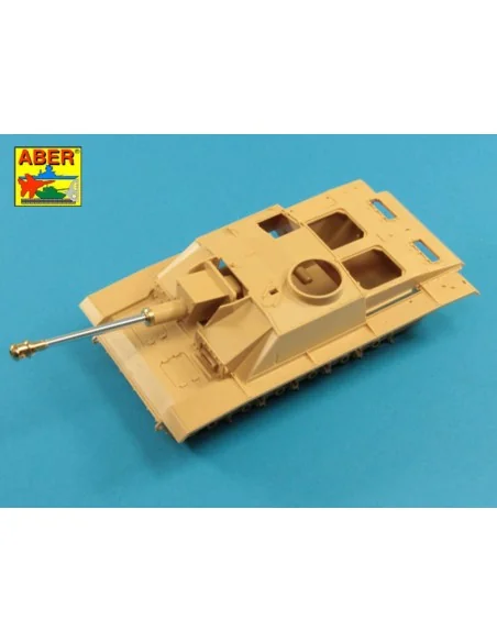 German StuK.40 L/48 7, 5 cm Barrel with late muzzle brake for Stug....