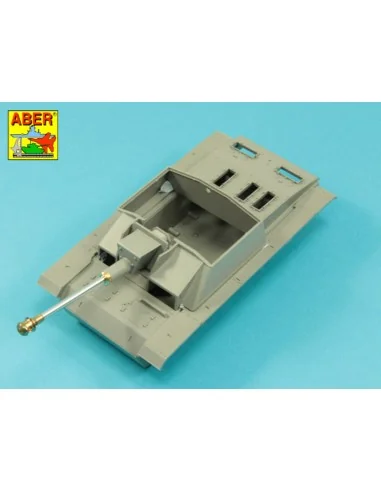 German StuK.40 L/48 7, 5 cm Barrel with late muzzle brake for Stug....