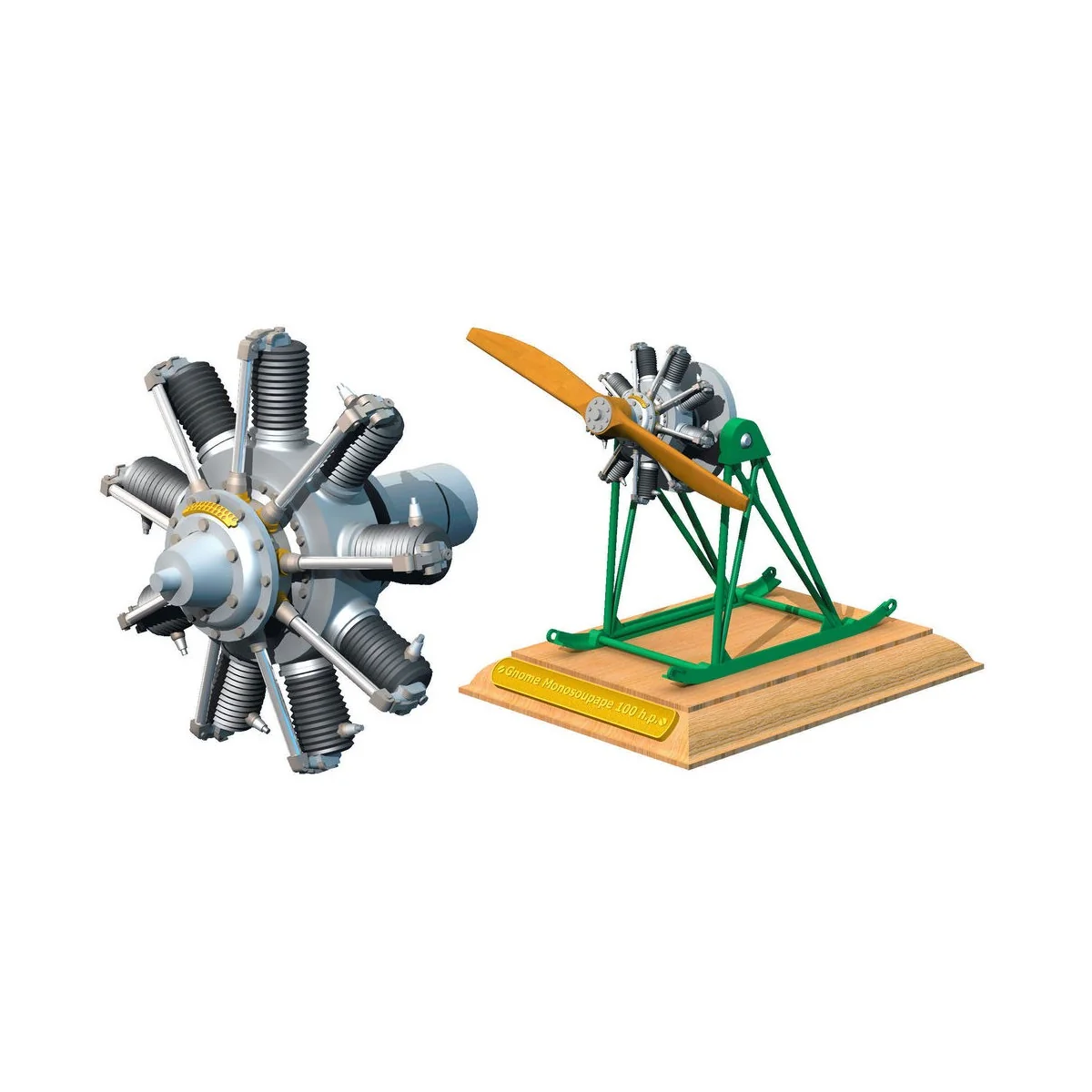 Gnome Monosoupape 100 h.p - Roden 621