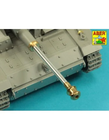 German StuK.40 L/48 7, 5 cm Barrel with late muzzle brake for Stug....