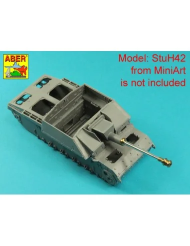 German StuK.40 L/48 7, 5 cm Barrel with late muzzle brake for Stug....