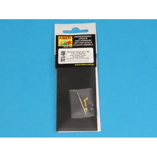 7, 5 cm Bartel for StuG. III Ausf.G middle, 1/72 - Aber Models 72 L-60