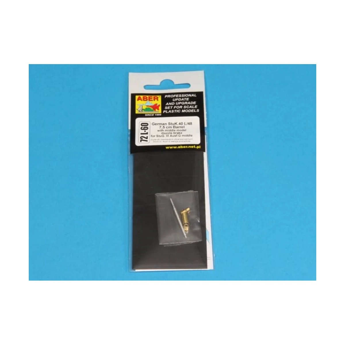 7, 5 cm Bartel for StuG. III Ausf.G middle, 1/72 - Aber Models 72 L-60