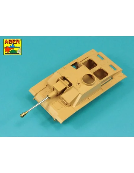 German StuK.40 L/48 7, 5 cm Barrel with final muzzle brake for Stug...