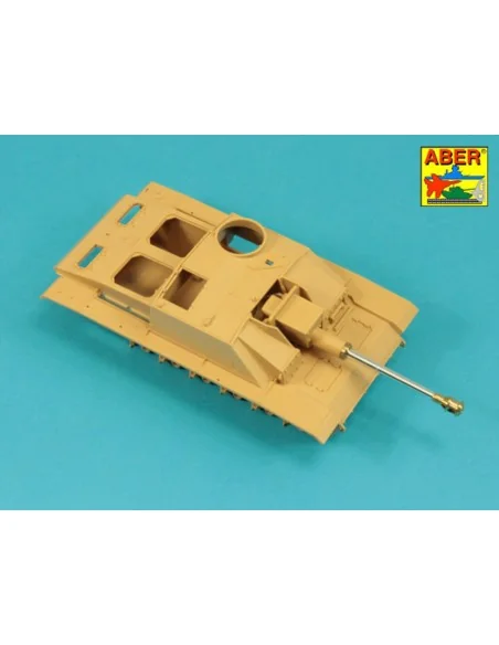 German StuK.40 L/48 7, 5 cm Barrel with final muzzle brake for Stug...