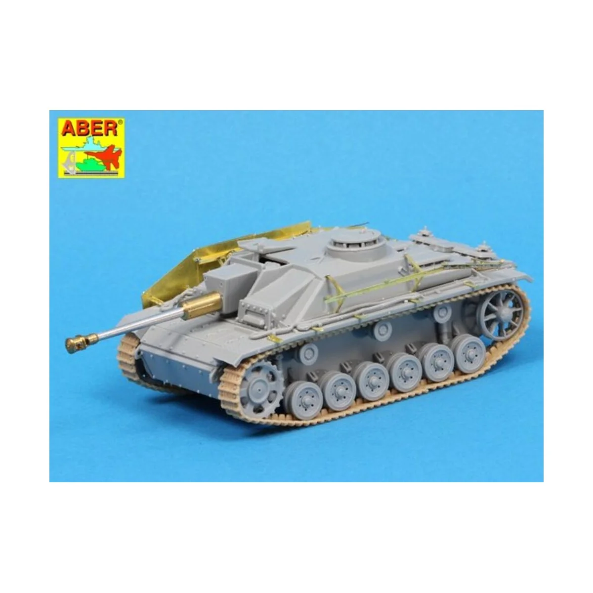 7,5 cm Bartel for StuG. III Ausf.G middle - Aber Models 72 L-60