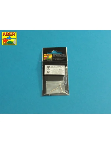 Set of Barrels for German Tank MG 34 machine guns, 1/35 - Aber Mode...