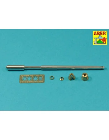 Germ.75mm barrel for KwK40L/43 with early model muzzle brake for Pz...