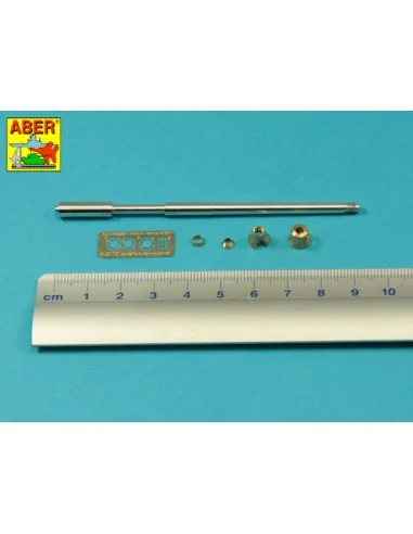 Germ.75mm barrel for KwK40L/43 with early model muzzle brake for Pz...