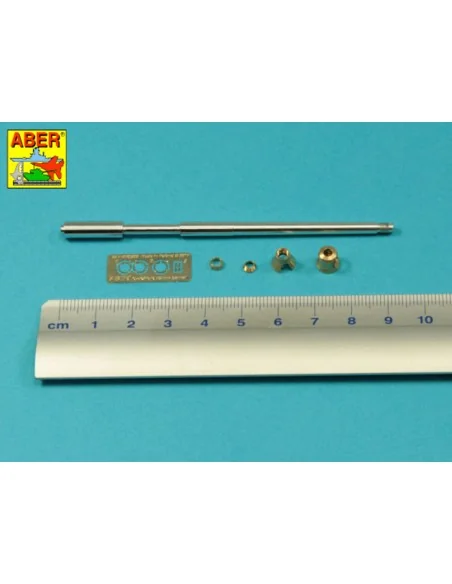 Germ.75mm barrel for KwK40L/43 with early model muzzle brake for Pz...
