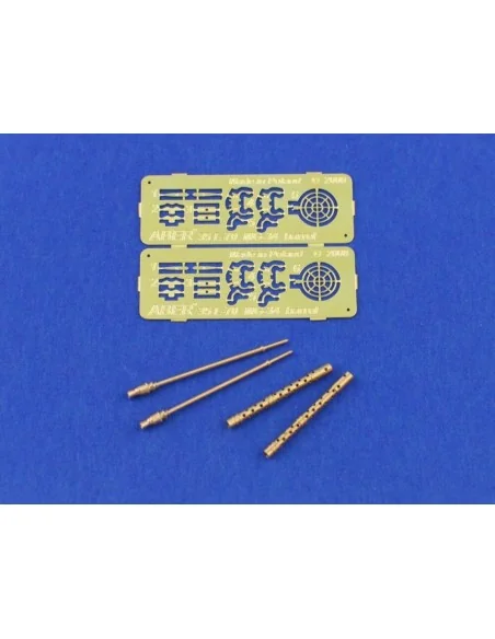 Set of 2 Barrels for German machine guns MG34, 1/35 - Aber Models 3...