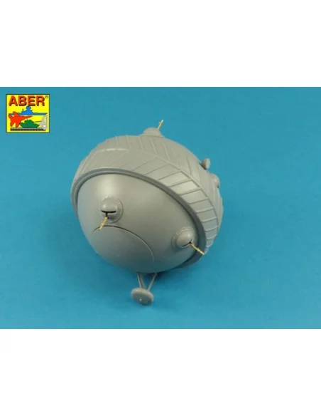 Set of 2 Barrels for German machine guns MG34, 1/35 - Aber Models 3...