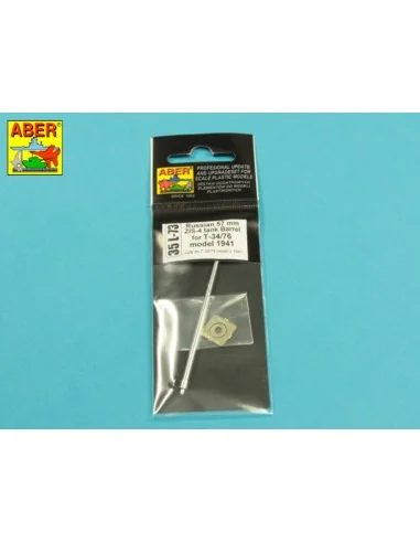 Russian 57mm ZIS-4 barrel for T-34/76, 1/35 - Aber Models 35 L-073