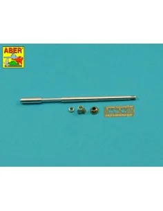 Germ.75mm barrel single baffle muzzle for Pz VI F2, 1/35 - Aber Mod... 2