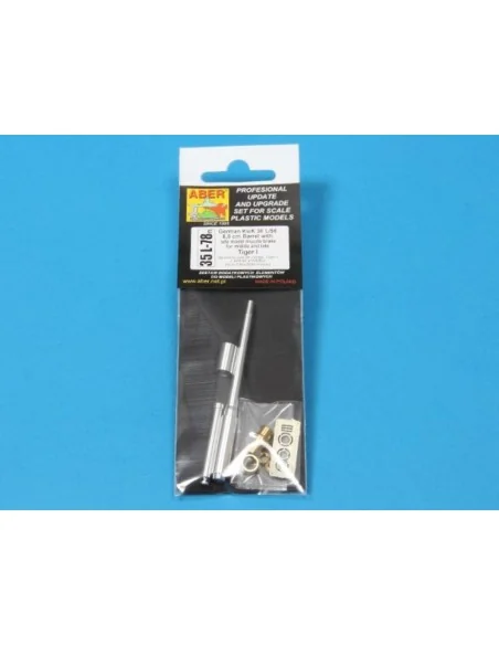 German 88 mm Barrel with late muzzle for Tiger I late, 1/35 - Aber ...