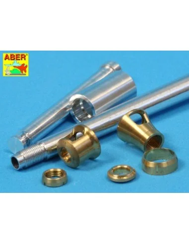 German 88 mm Barrel with late muzzle for Tiger I late, 1/35 - Aber ...