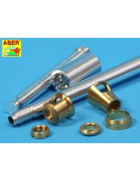 German 88 mm Barrel with late muzzle for Tiger I late, 1/35 - Aber ...