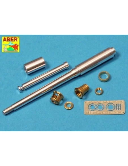 German 88 mm Barrel with late muzzle for Tiger I late, 1/35 - Aber ...