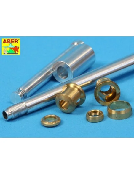 German 88 mm Barrel with late muzzle for Tiger I late, 1/35 - Aber ...