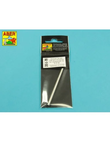 German 75 mm for Jagdpanzer IV or E25, 1/35 - Aber Models 35 L-079