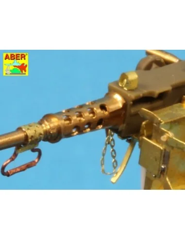 Barrel for M2 Browning '50 in (12, &mm), 1/35 - Aber Models 35 L-080