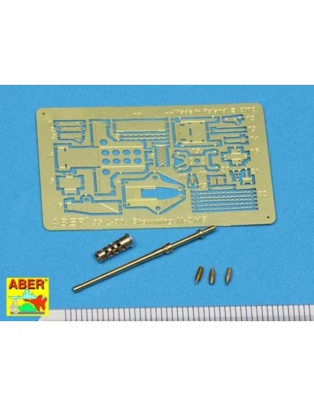 Barrel for M2 Browning '50 in (12, &mm), 1/35 - Aber Models 35 L-080