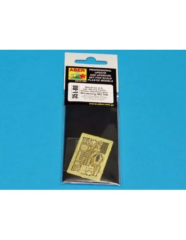 Barrel for M2 Browning '50 in (12, &mm), 1/35 - Aber Models 35 L-080