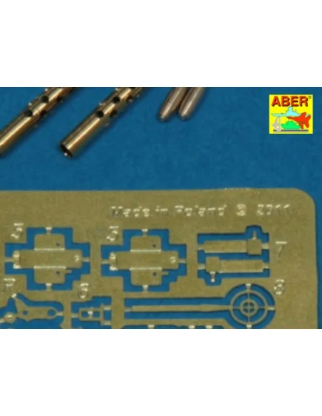 Two barrels to Browning ANM2, 1/35 - Aber Models 35 L-081