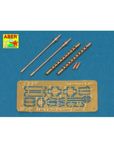[NO_DESC] Two barrels to Browning ANM2, 1/35 - Aber Models 35 L-081