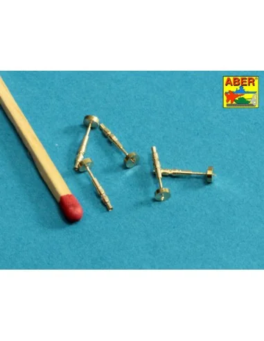 Tank MG 34 tips barrels x 5, 1/35 - Aber Models 35 L-083