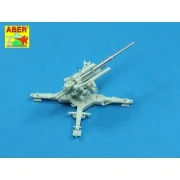 Two-piece 88mm barrel for Flak 36/37, 1/72 - Aber Models 72 L-62