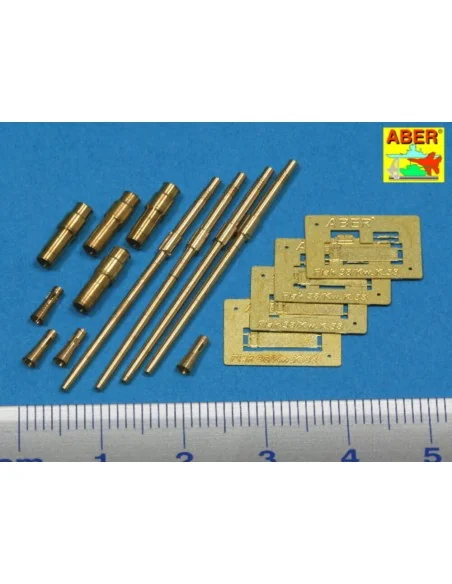 Flakvierling 38 barrel set, 1/35 - Aber Models 35 L-087