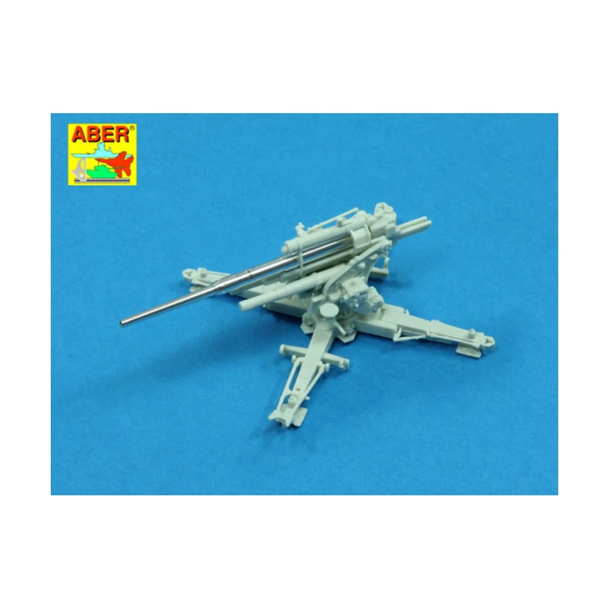 Two-piece 88mm barrel for Flak 36/37, 1/72 - Aber Models 72 L-62