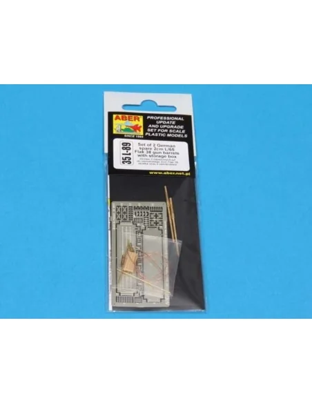 Flak 38 barrels with storage box, 1/35 - Aber Models 35 L-089