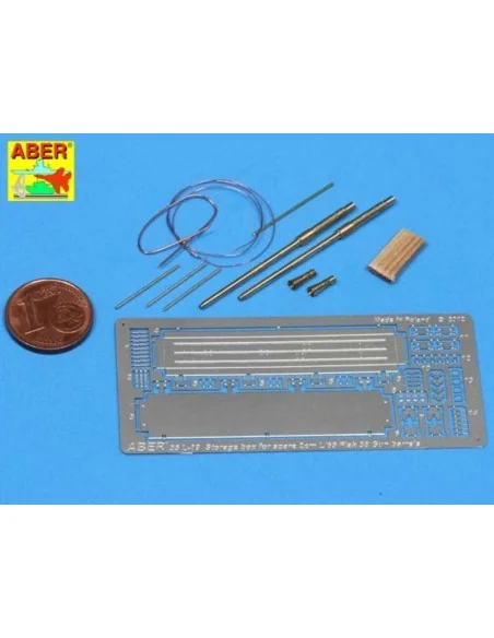 Flak 38 barrels with storage box, 1/35 - Aber Models 35 L-089